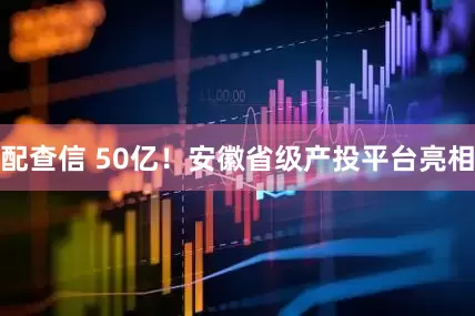 配查信 50亿！安徽省级产投平台亮相