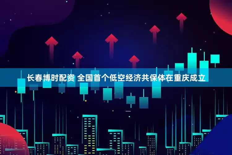 长春博时配资 全国首个低空经济共保体在重庆成立